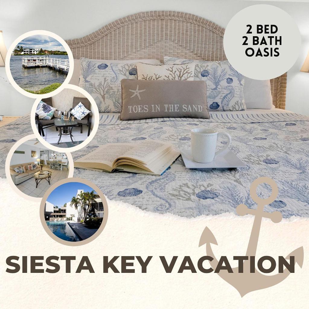 شقة Siesta Key Escape Ground Floor Steps To Heated Pool And Free Trolley المظهر الخارجي الصورة